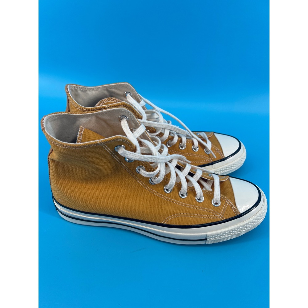 Converse First String Chuck Taylor All Star 1970 Yellow Men Unisex Shoes 162054C - Picture 2 of 9